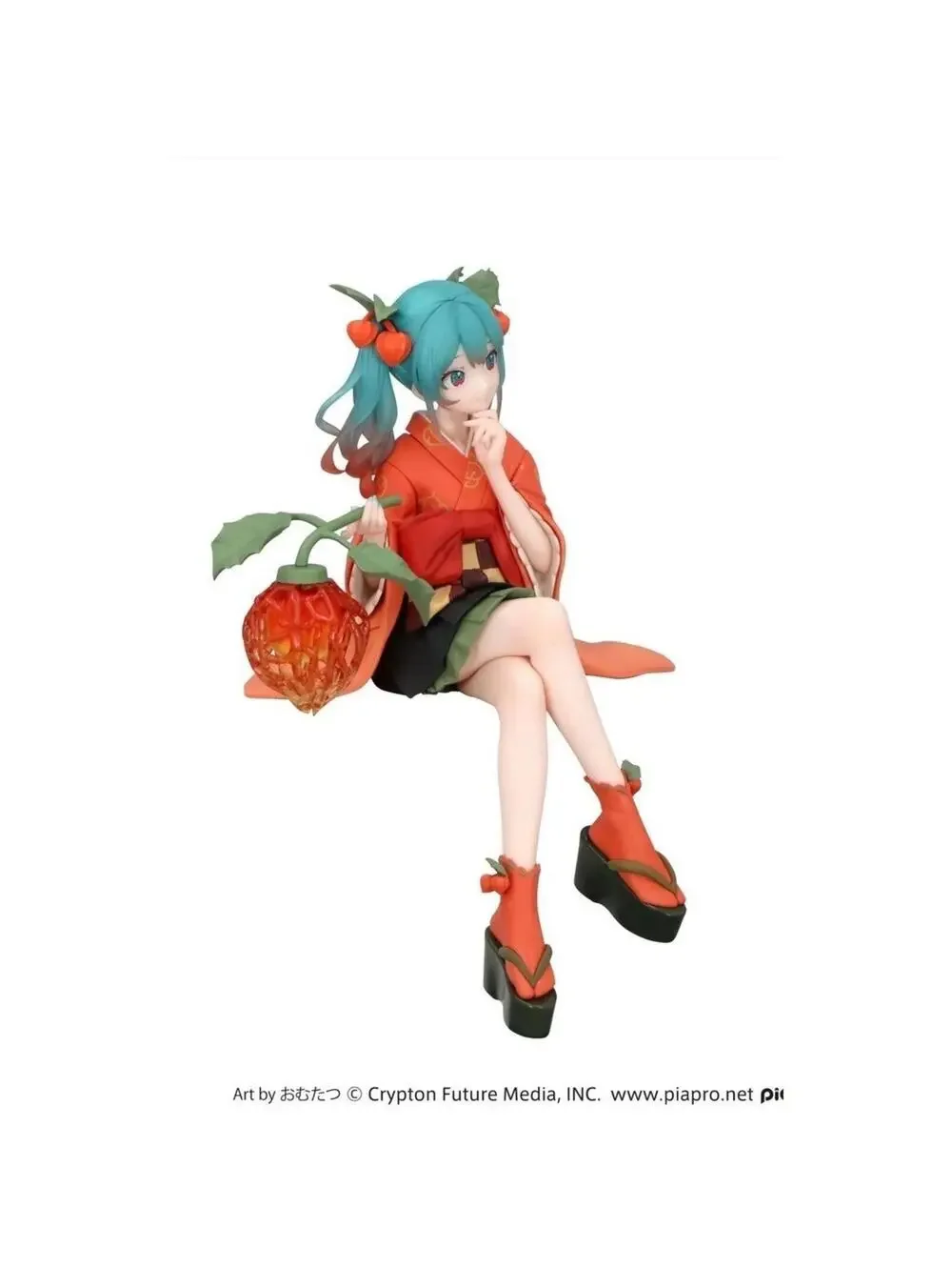 FuRyu Hatsune Miku Noodle Stopper Figure Unisex OS Red New Autumn Hozuki Ver